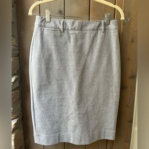 Grey Pencil Skirt